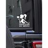 1pc Princess On Board Car Sticker