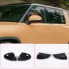 For Rivian R1T/R1S - ABS Carbon fiber/Matte Black Car Exterior Mirror Cover Decorative Stickers Car Accessories