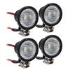 INJORA LED Lights Bright Headlights Spotlight for 1/10 RC Crawler Car TRX4 TRX6 Axial SCX10 90046 Wraith RR10 VS4-10 Redcat Gen8