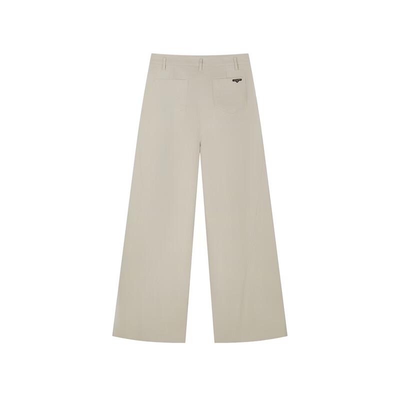 Teenie Weenie Women's High-Waisted Pleated Cocoon Trousers