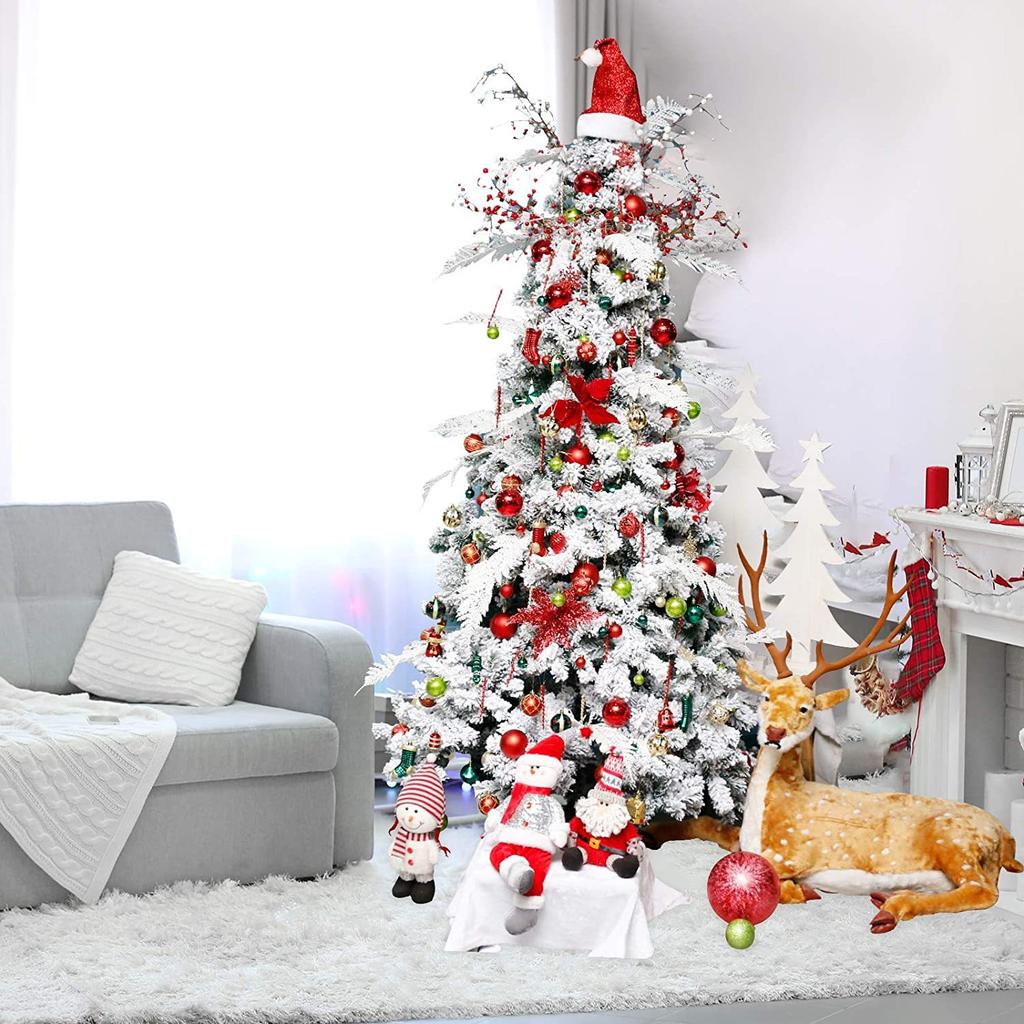 2025 Merry Christmas Balls Ornaments Xmas Tree Ball Hanging Pendant for Navidad New Year Home Party Decoration Festival Supplies