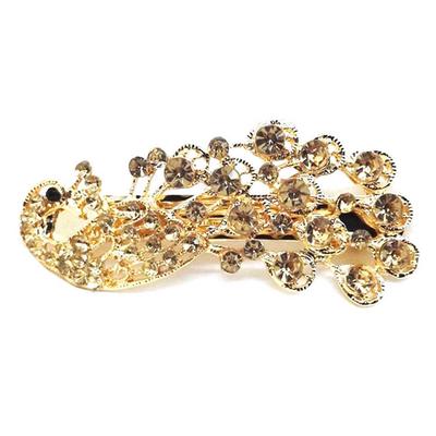 Dámská sponka do vlasů s kamínky Dámská dívčí sponka do vlasů Slitina sponka do vlasů