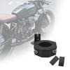 Motorrad Scheinwerfer Zusatzscheinwerfer Halterung Aluminium Hauptscheinwerfer Zusatzscheinwerfer Klemme Halter Lenker Befestigungshalterung