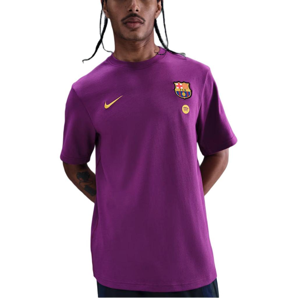 Nike Dri-Fit Swoosh Barcelona Football Club Breathable Short Sleeve Jersey Fan Edition Men jersey HJ6549-595