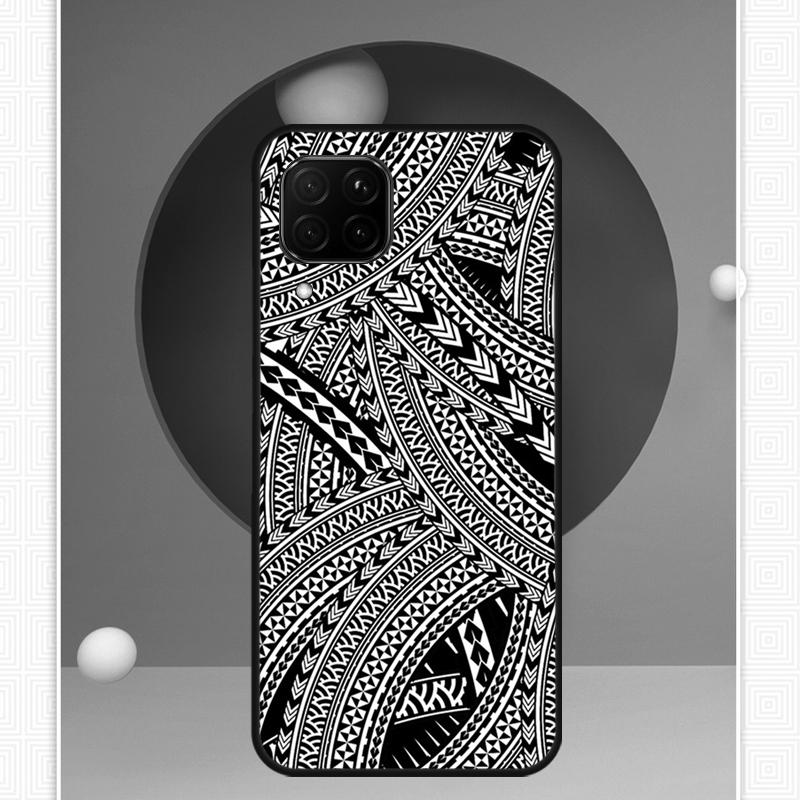 Maori Tribal Samoan Polynesian For Huawei Nova Y72 Y90 Y61 Y91 Y60 Y70 12s 12i 11i 8i 9 10 SE P20 P40 Lite P60 P30 Pro Case