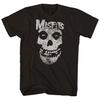 Nowa Moda Misfits Styl Punkowy Koszulka Retro Uliczny Wzór Czaszki Męska Koszulka