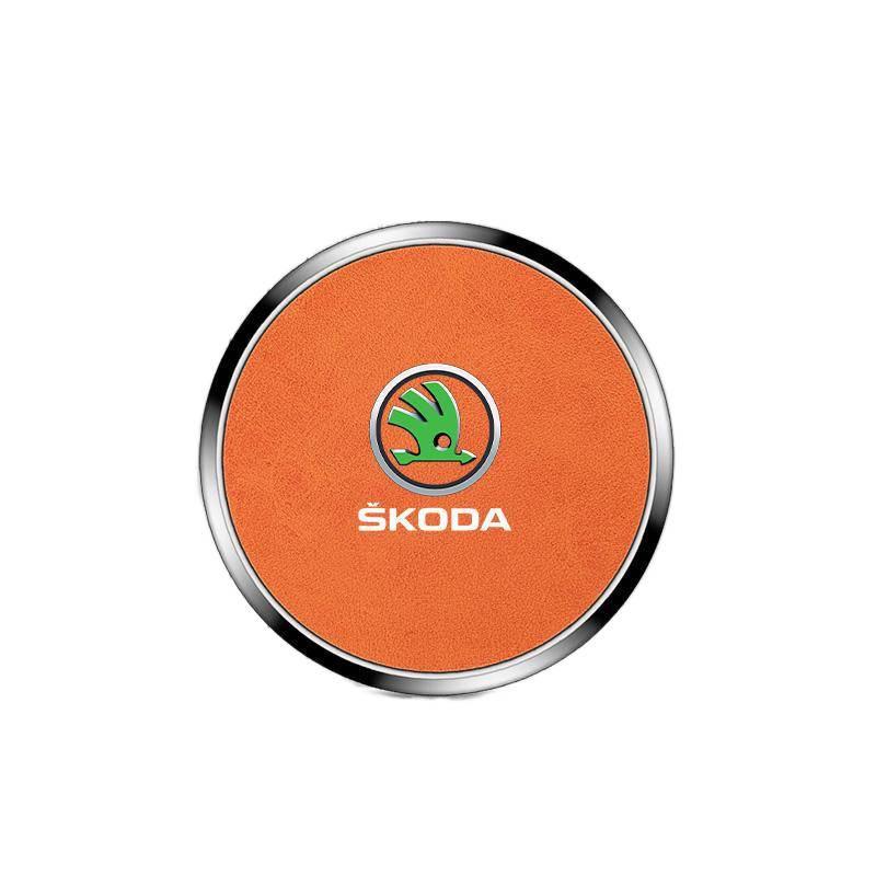 Skoda Kodiaq Cup Holder Coaster for 2017-2024 Models, Alloy