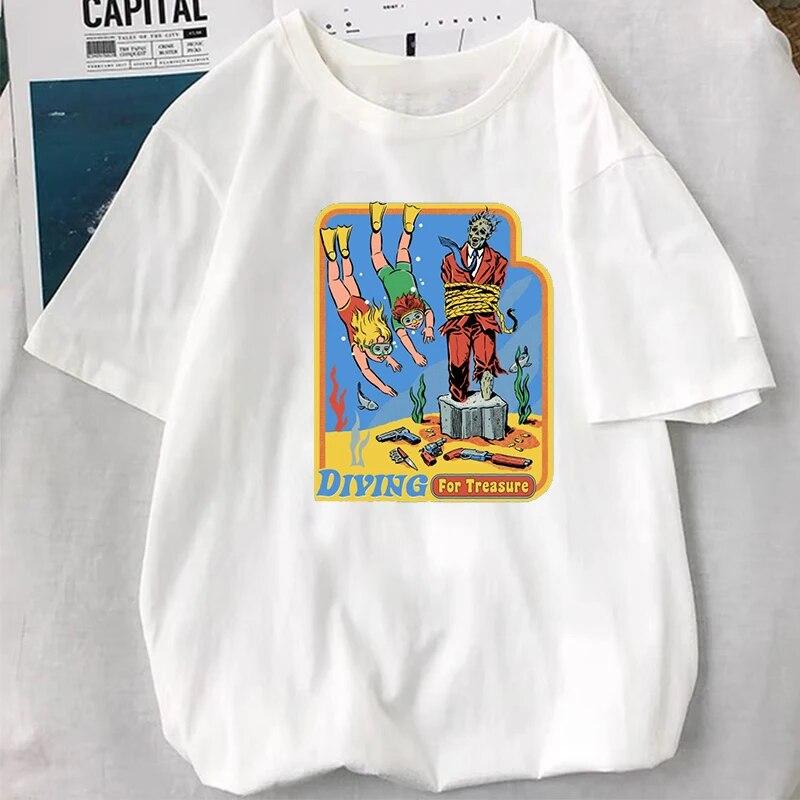 Sell Your Soul! T-shirt Vintage 90s Classic Satan Demon Funny Supernatural Graphic Tops Women Unisex Popular Cartoon Streetwear Tee