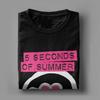 Mens TShirts 5 Seconds of Summer 5SOS Unique 100 Cotton Tees Short Sleeve T Shirts Crewneck Tops Summer