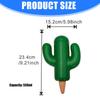 Plastic Auto Watering Spikes Cactus Terracotta Auto Watering Stakes for Garden Pots and Houseplants