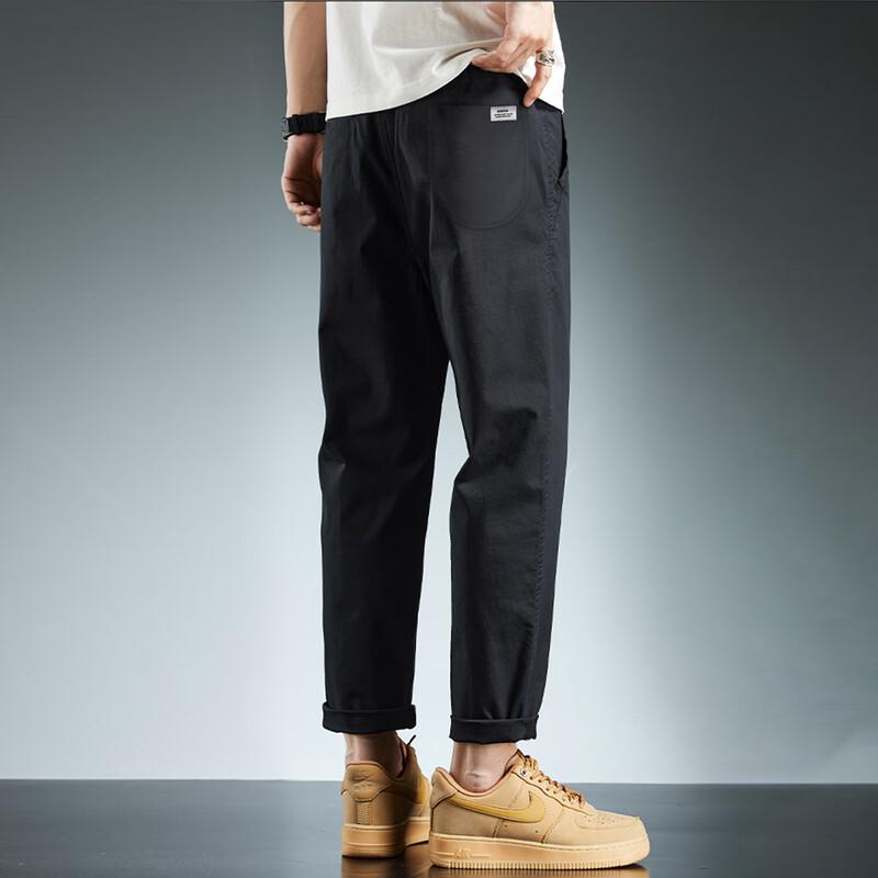 TonLion Men's 2025 Autumn Loose Straight Casual Trousers