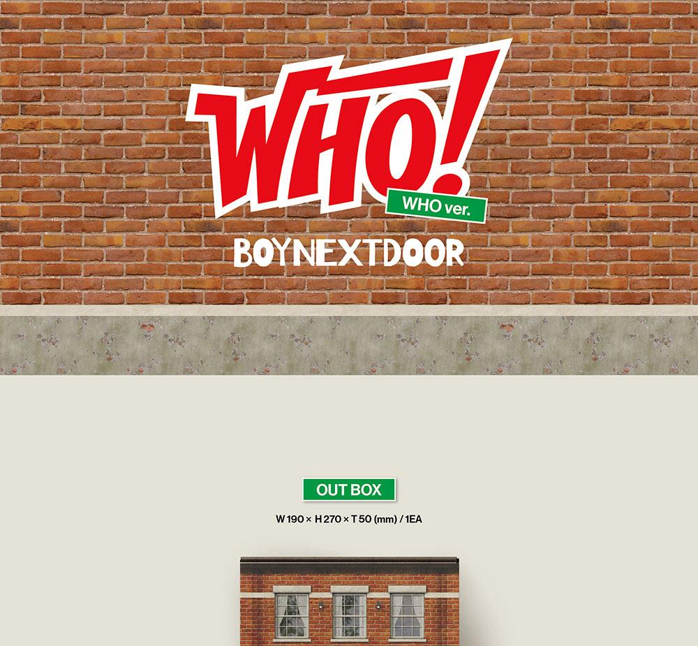 BOYNEXTDOOR [WHO!] 1st Single Album