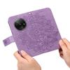 For Xiaomi Redmi A3 4G/Poco C61 4G Case Floral Pattern PU Leather Wallet Stand Phone Cover