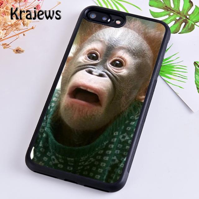 CUTE ORANGUTAN monkey BABY 1 Phone Case Cover For iPhone 17 Air 16 15 14 plus 12 13 pro max coque Shell Fundas