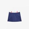 Lambda Women S Golf Skirt Belt Point Navy 0221