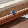 Delicate personality style, cultivate gemstone adjustable ring, fashion niche design sense, light luxury, give girlfriend holiday gifts