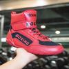 Herren Kampfboxen Ringen Schuhe Leicht Anti-Rutsch Kampf Training Wettkampf Fitnessstudio Sport Leistung Schuhwerk Größen 39-47