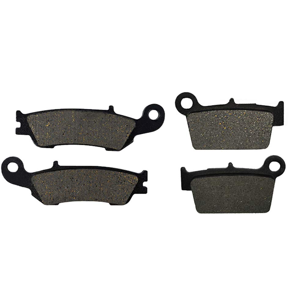 AHL Motorcycle Brake Pad Kit for Yamaha YZ125 125 YZ250 250 YZ250F 250 F YZ450F 450 F (YZ 2T) / (YZ 2T) 2008-2015 / (YZ 4T) 2007-2015 / (YZ 4T)
