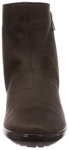 TOP DRY (Asahi Top Dry) Women's Rain Boots, Waterproof, Gore-Tex, Side Zipper, Gray, Size 24.5 cm, 3E, TDY-3969