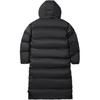 Li Ning Casual Loose Simple Hooded Zipper Long Down Jacket Unisex Outerwear AYMV721-1