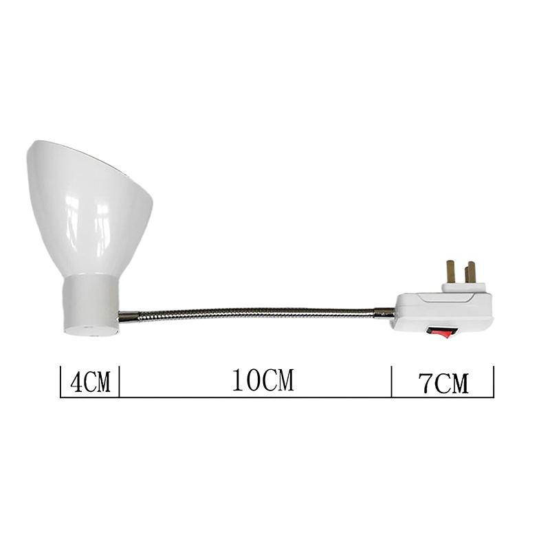 E27 Flexible Extension Lamp Base Led Lamp Holder Socket Led Bulb Elongation Holder Creative Desk Lamp