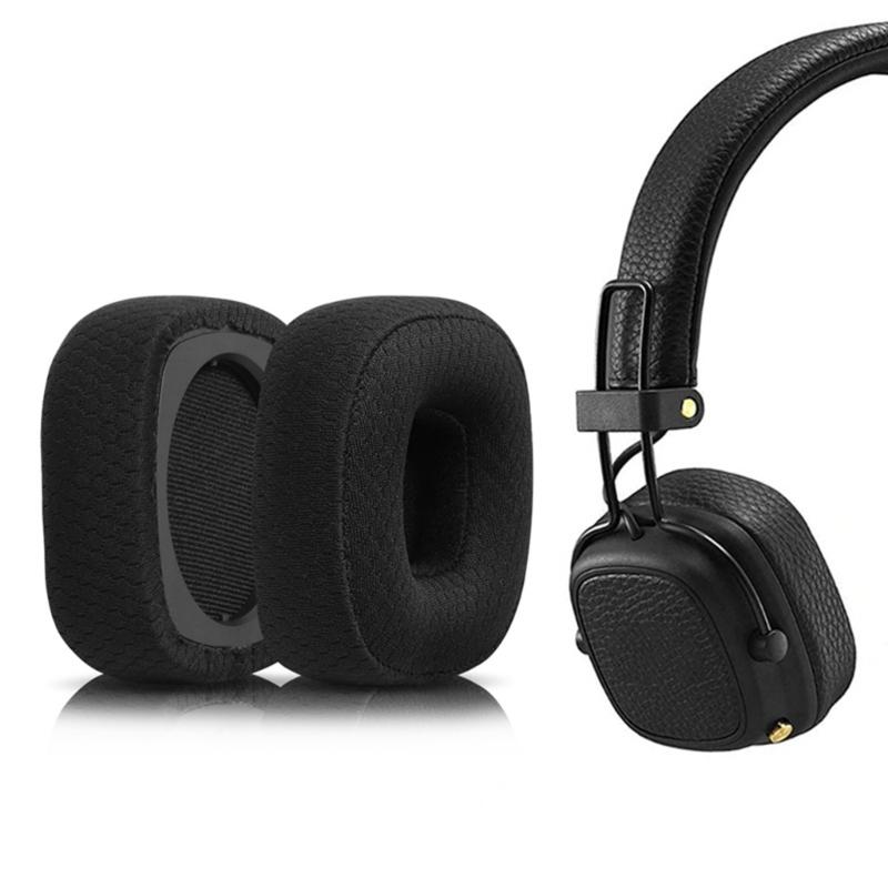 Durable Mesh Ear Pads Ear Cushion for Major 3 Major 4 Headphone Earpads Headphone Sleeves Mesh Fabric/Ice Cloth Ear Pads