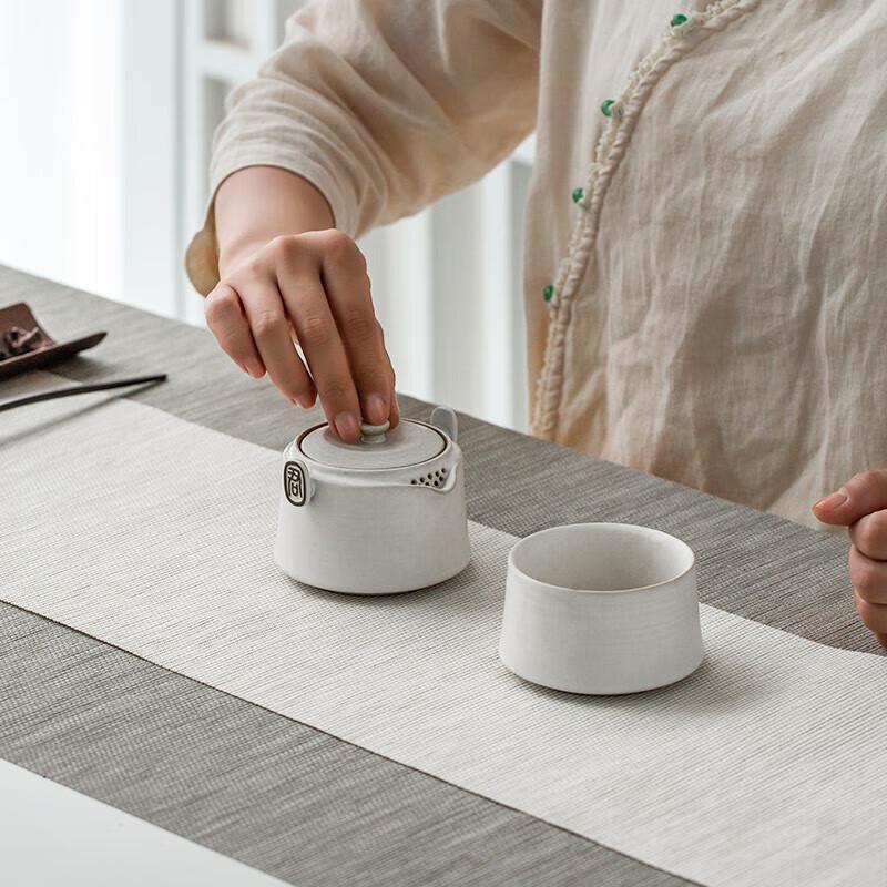 Edenus Portable Ceramic Kung Fu Tea Set