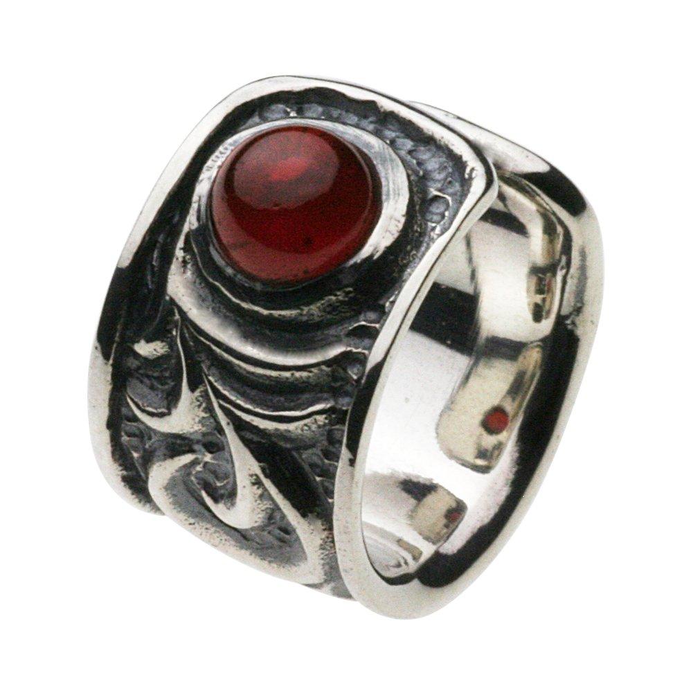 

Камень Арабеска Серьги-кафф Гранат 925 Серебро e0101 [Cenote] [Серебряные аксессуары]