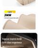 Napa Leather Car Seat Cushion - All-Season Breathable Cover for Mercedes, BMW, Volkswagen