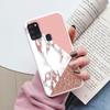 Case For Samsung Galaxy A21S Back Cover Protective Silicone Fundas Fashion Marble Stone Texture Coque For Samsung A21S Capa