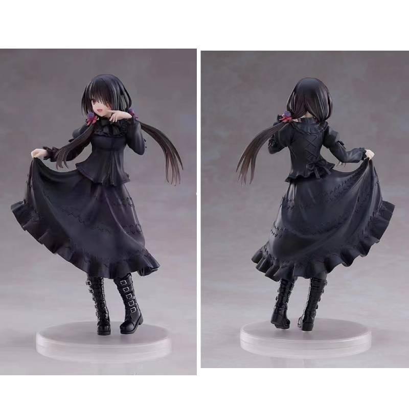 Wholesale Dropshipping Pvc Date A Live Kurumi Tokisaki Dress Handmade Model Anime Figure Box Decoration
