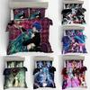 3D Digital Printing Animation Series Hatsune Quilt Cover Three-Piece Set Thickened