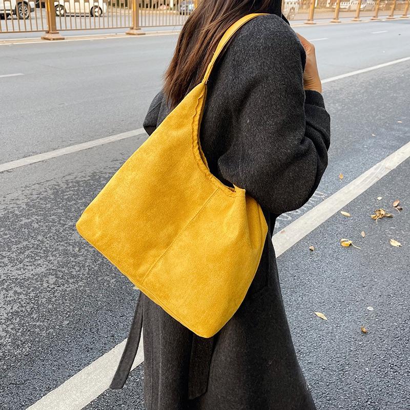 Retro Bag Simple Commuter Tote Bag New Niche Fashion Versatile Shoulder Messenger Bag Women's Bag