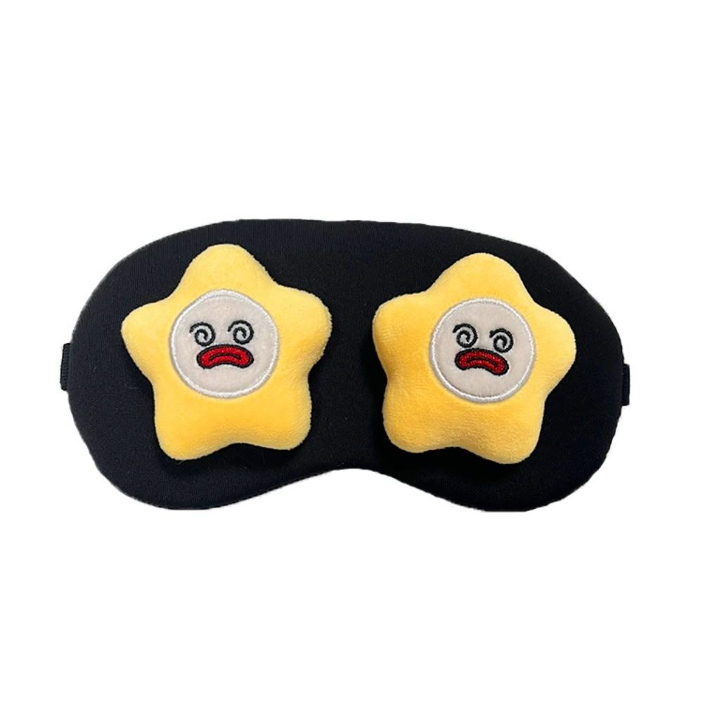 Lovely Cartoon Sleep Eye Mask Soft Breathable Shading Sleep Mask Skin-friendly Sleeping Eye Cover Dream Night