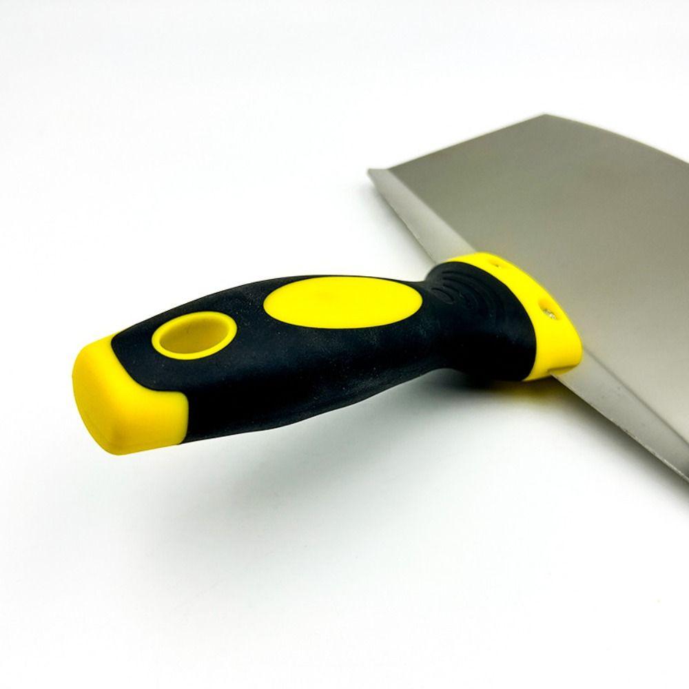 Arc Ash Shovel Stainless Steel Plaster Trowel Paint Feed Filling Scraper  Construction Worker