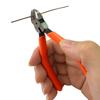Fujiya MP4-110 Small Nippers, 110mm, Mirror Finish, Cuts up to 2.0mm Stranded Wire