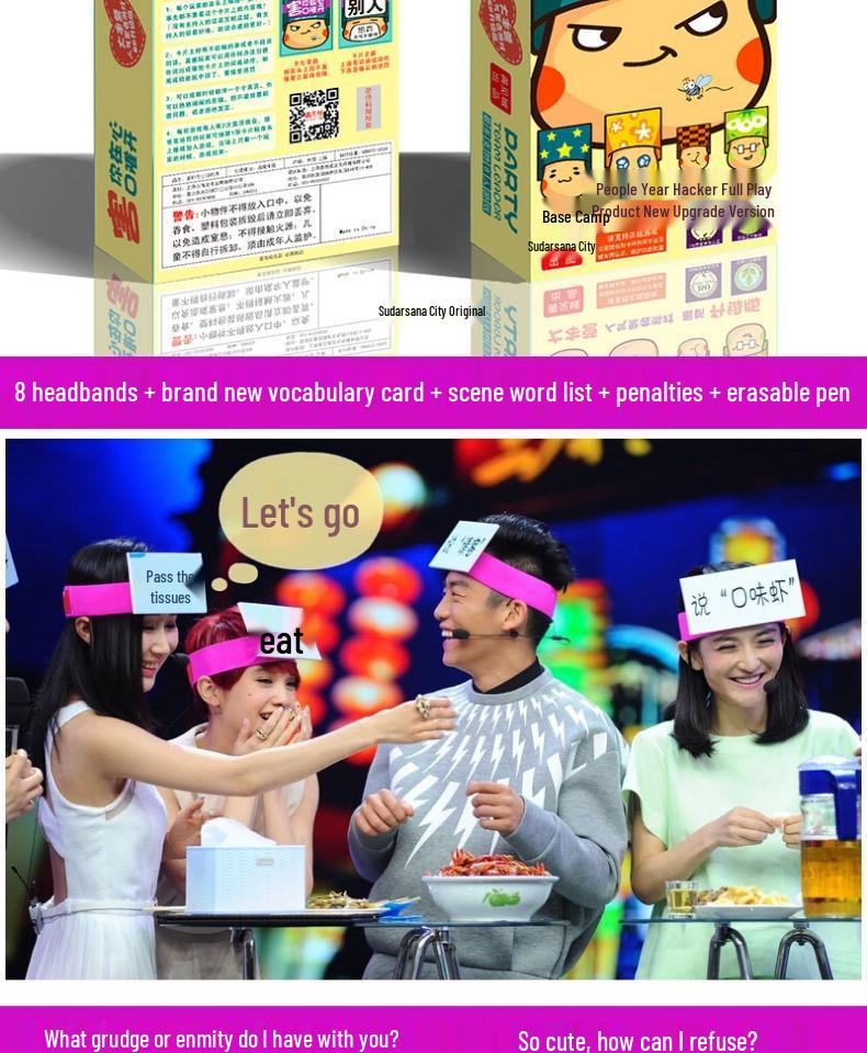 Undercover: The Hesitation Party Card Game - Deluxe Edition