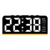 New GH9001 Multifunctional LED Table Clock with Large Numbers, Date, Snooze, and Atmosphere Light