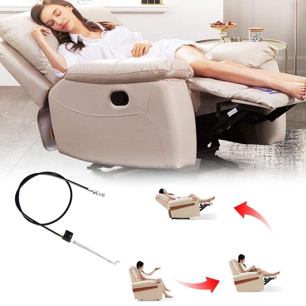 Cavo Di Ricambio Universale Per Poltrona Reclinabile - 97 Cm, In Acciaio E PVC, Sostituzione Leva Meccanismo - 3