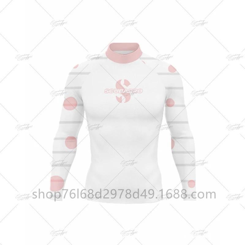 SCUBA Surfing Wear Outdoor Sunscreen Snorkeling Swimwear Long-sleeved Split Top Quick-drying Diving Suit Support