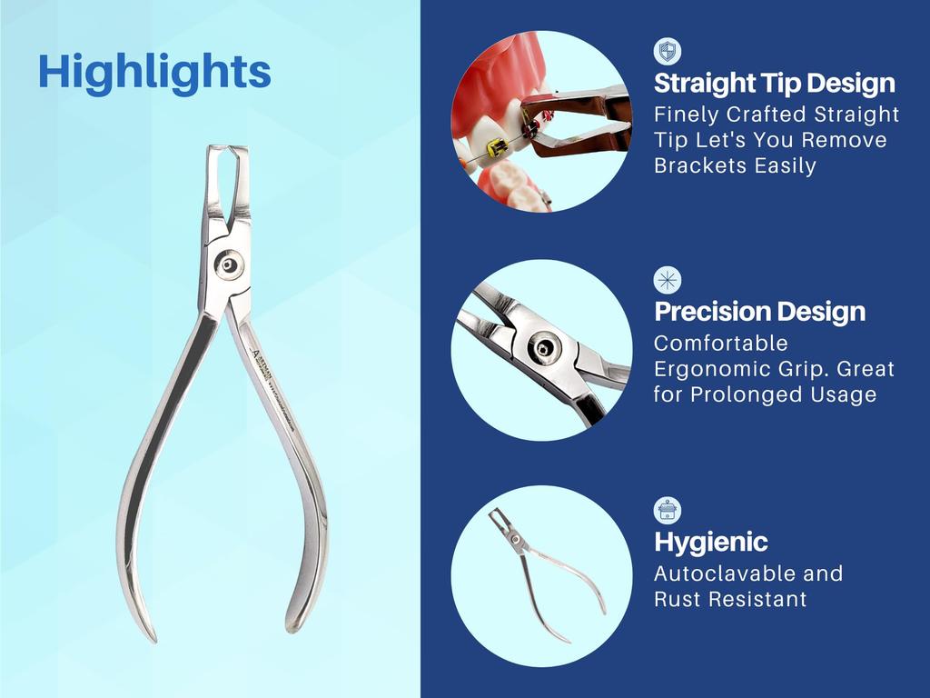 Bracket Removing Pliers Braces Removing Pliers Orthodontic Dental by Wise Linkers