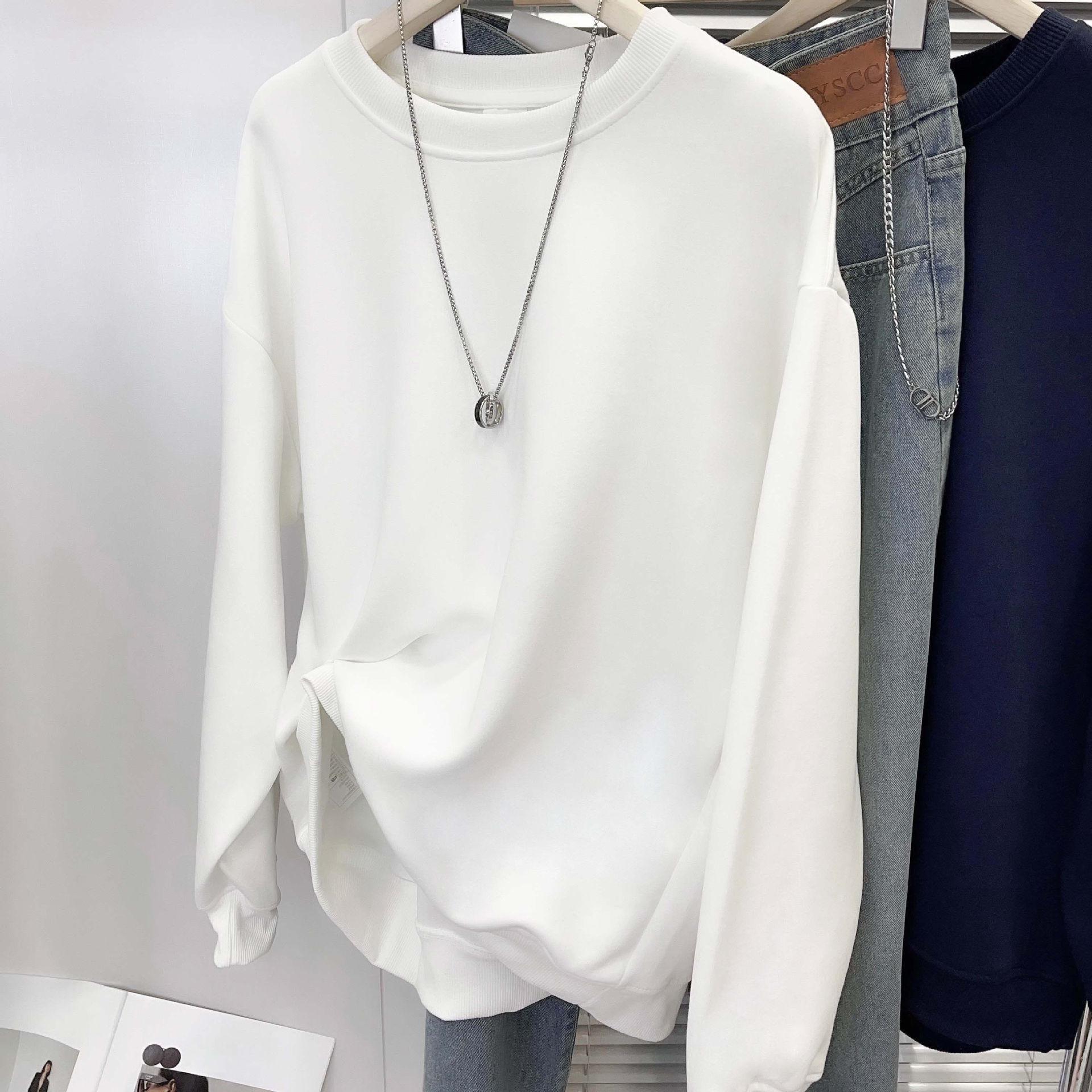 

2025 Unisex Oversized Embroidered Hooded Sweatshirt with Plus Velvet 3XL Recommended for 85-105 kg