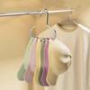 Durable Circle Ring Hat Hanger Non-marking Non-slip Hat Storage Hook Scarf Towel Tie Hanging Rack Wardrobe Accessory Organizer