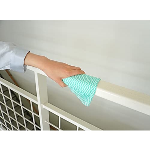 Kakuri Sangyo SUNDRY Counter Cloths, 50 count, Blue, 34 x 50 cm, Nonwoven Fabric, for Cloths, Dusters, and Dishcloths