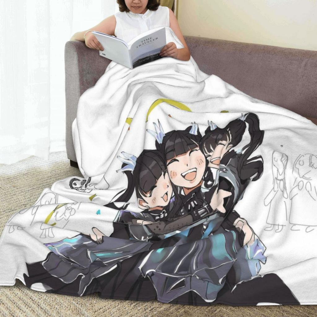 Babymetal Combination  Blanket Flannel Sofa Throw Blanket Lightweight for Home Bedroom Office Throws Bedspread Quilt