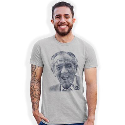T-shirt Imprimé à la Main Acteur Comique Classique Sid James Cadeau d'Anniversaire