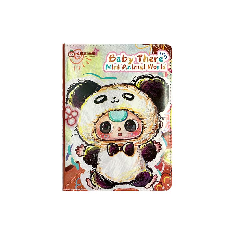 Color Page A5 Notebook Cute Cartoon Diary Office Leather Notepad Child Tide Play
