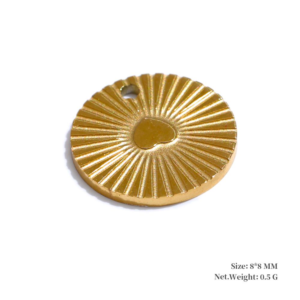 

Yhpup Wholesale Metal Leaf Flower Star Palm Golden Drop Handmade DIY Stainless Steel Casting Jewelry Accessories