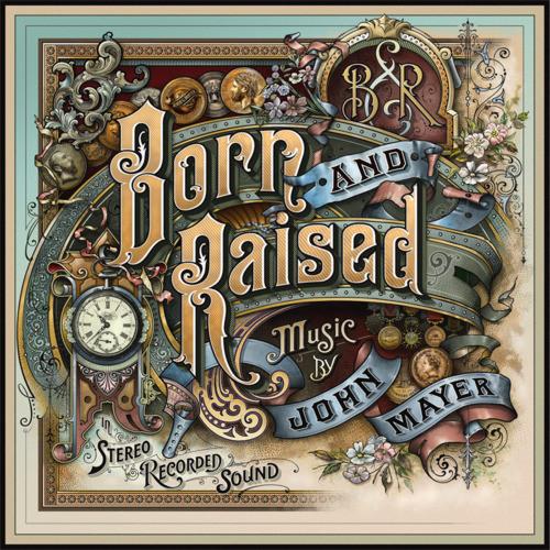 

CD JOHN MAYER Born And Raised 88691976062 Columbia 2012 US Rock Used
