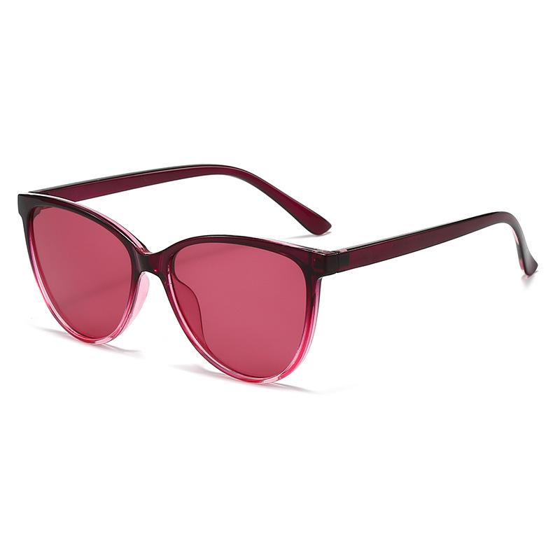 Retro Cat-Eye Multi-Color Unisex Sunglasses - Trendy, Versatile, Anti-Glare Street Style